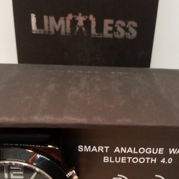 New Limitless Men’s SU-2571-B Analog Smart Watch - Picture 3 of 3
